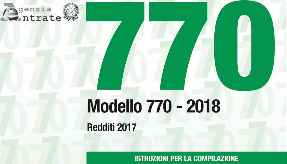 modello 770/2018